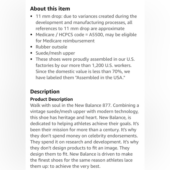 NWOB New Balance 877v1 WW877SB Sneakers Women's US  9.5 Silver Walking Shoes - Picture 12 of 13